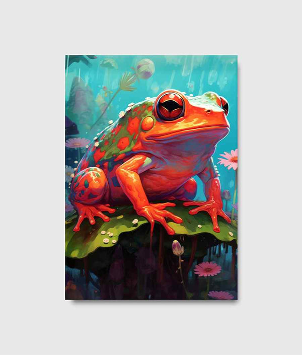 Floral Frog Serenade