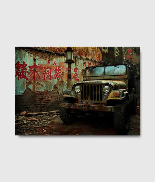 Japan Alleyway Jeep